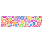 Candy Color s Circles Satin Scarf (Oblong) Front