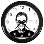 Tatezazzle Wall Clock (Black) Front