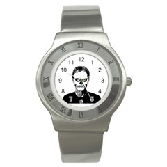 Tatezazzle Stainless Steel Watch (slim) by kramcox