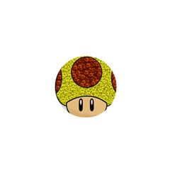 Really Mega Mushroom 1  Mini Button