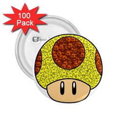 Really Mega Mushroom 2.25  Button (100 pack)