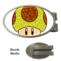 Really Mega Mushroom Money Clip (Oval)