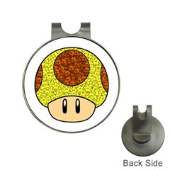 Really Mega Mushroom Hat Clip With Golf Ball Marker