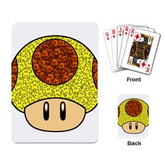 Really Mega Mushroom Playing Cards Single Design