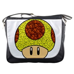 Really Mega Mushroom Messenger Bag by kramcox