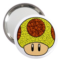 Really Mega Mushroom 3  Handbag Mirror by kramcox