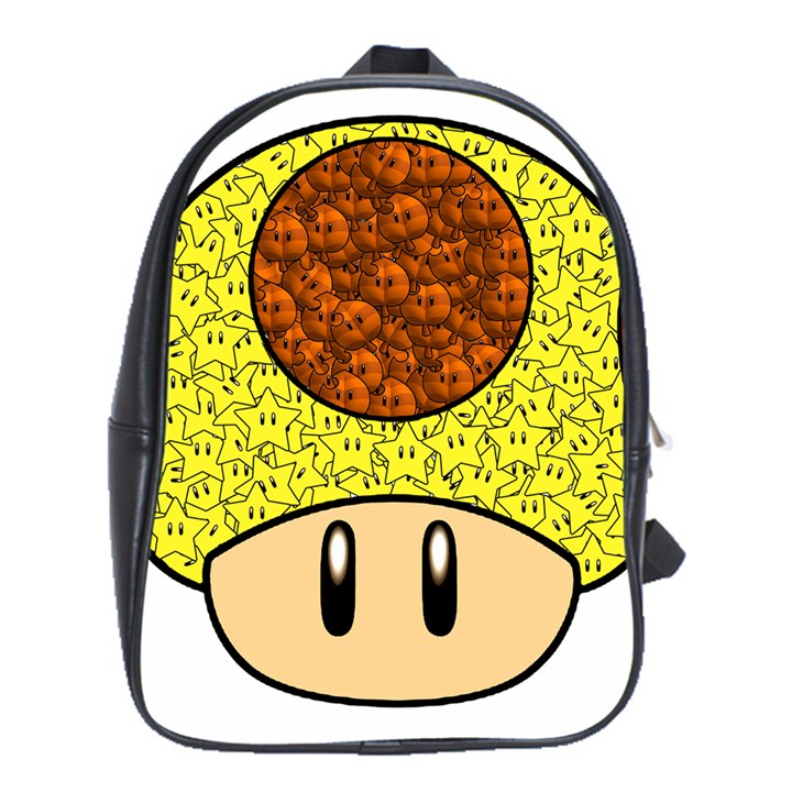 Really Mega Mushroom School Bag (XL)