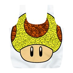 Really Mega Mushroom Reusable Bag (l) by kramcox