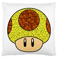 Really Mega Mushroom Standard Flano Cushion Case (one Side) by kramcox