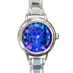 Organic Connection Round Italian Charm Watch by icarusismartdesigns