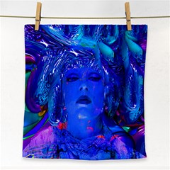 Organic Connection Face Towel by icarusismartdesigns