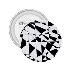 Shattered Life In Black & White 2 25  Button by StuffOrSomething