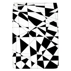 Shattered Life In Black & White Removable Flap Cover (l) by StuffOrSomething