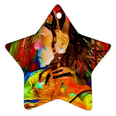 Robot Connection Star Ornament (two Sides) by icarusismartdesigns