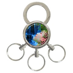 Fountain Of Youth 3-ring Key Chain by icarusismartdesigns