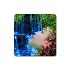 Fountain Of Youth Magnet (square) by icarusismartdesigns