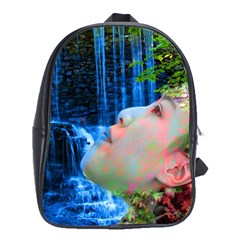 Fountain Of Youth School Bag (xl) by icarusismartdesigns