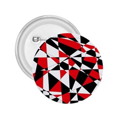 Shattered Life Tricolor 2 25  Button by StuffOrSomething