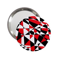 Shattered Life Tricolor Handbag Mirror (2 25 ) by StuffOrSomething