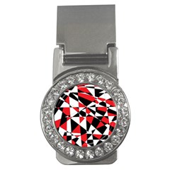 Shattered Life Tricolor Money Clip (cz) by StuffOrSomething