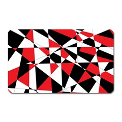 Shattered Life Tricolor Magnet (rectangular) by StuffOrSomething