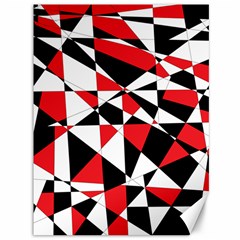 Shattered Life Tricolor Canvas 36  x 48  (Unframed)