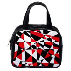 Shattered Life Tricolor Classic Handbag (one Side) by StuffOrSomething