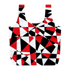 Shattered Life Tricolor Reusable Bag (l) by StuffOrSomething