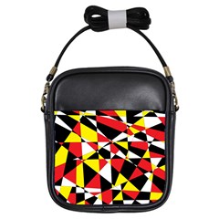 Shattered Life With Rays Of Hope Girl s Sling Bag