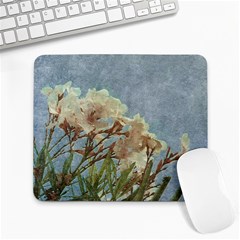 Floral Grunge Vintage Photo Large Mouse Pad (rectangle) by dflcprints