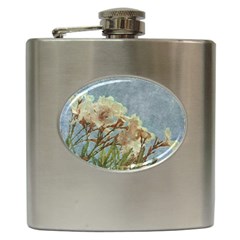 Floral Grunge Vintage Photo Hip Flask by dflcprints