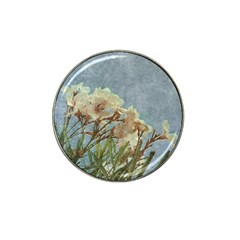 Floral Grunge Vintage Photo Golf Ball Marker 4 Pack (for Hat Clip) by dflcprints