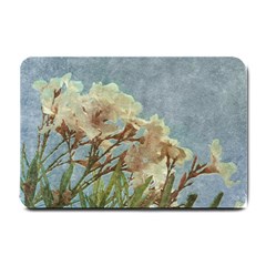 Floral Grunge Vintage Photo Small Door Mat