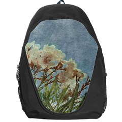 Floral Grunge Vintage Photo Backpack Bag by dflcprints