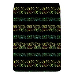 Modern Lace Stripe Pattern Removable Flap Cover (l) by dflcprints