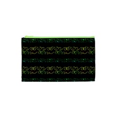 Modern Lace Stripe Pattern Cosmetic Bag (xs)