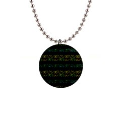 Modern Lace Stripe Pattern Button Necklace by dflcprintsclothing