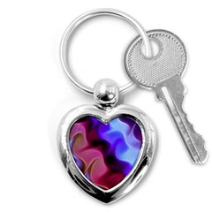 Rippling Satin Key Chain (heart) by KirstenStar