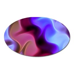 Rippling Satin Magnet (oval)