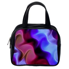 Rippling Satin Classic Handbag (one Side) by KirstenStar