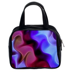 Rippling Satin Classic Handbag (two Sides) by KirstenStar