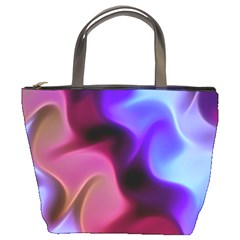 Rippling Satin Bucket Handbag by KirstenStar