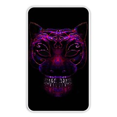 Creepy Cat Mask Portrait Print Memory Card Reader (rectangular) by dflcprints