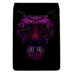 Creepy Cat Mask Portrait Print Removable Flap Cover (s) by dflcprints