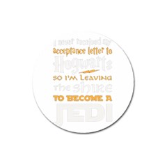 Howarts Letter Magnet 3  (round) by empyrie