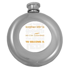 Howarts Letter Hip Flask (round) by empyrie