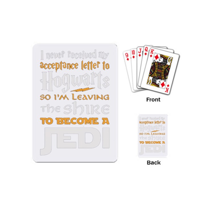 Howarts Letter Playing Cards (Mini)