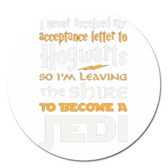 Howarts Letter Magnet 5  (round)