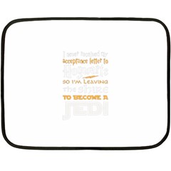 Howarts Letter Mini Fleece Blanket (two Sided)