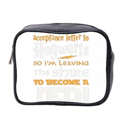 Howarts Letter Mini Travel Toiletry Bag (two Sides) by empyrie